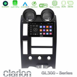 Clarion GL300 Series Hummer H2 2002-2007 4Core Android11 2+32GB Navigation Multimedia Tablet 9? Με Carplay -amp; Android Auto