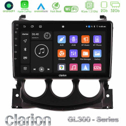 Clarion GL300 Series Nissan 370Z 2009-2013 4Core Android11 2+32GB Navigation Multimedia Tablet 9? Με Carplay -amp; Android Auto