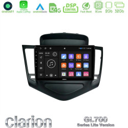 Clarion GL700 Lite Series 8Core Android11 2+32GB Chevrolet Cruze 2009-2012 Navigation Multimedia Tablet 9 Με Carplay -amp; Android Auto