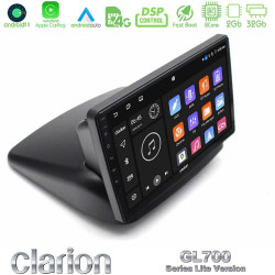 Clarion GL700 Lite Series 8Core Android11 2+32GB Fiat Doblo 2002-2009 Navigation Multimedia Tablet 10 Με Carplay -amp; Android Auto Clarion GL700 Lite Series 8Core Android11 2+32GB Fiat Doblo 2002-2009 Navigation Multimedia Tablet 10 Με Carplay -amp; Android Auto