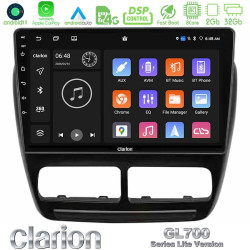 Clarion GL700 Lite Series 8Core Android11 2+32GB Fiat Doblo / Opel Combo 2010-2014 Navigation Multimedia Tablet 9 Με Carplay -amp; Android Auto