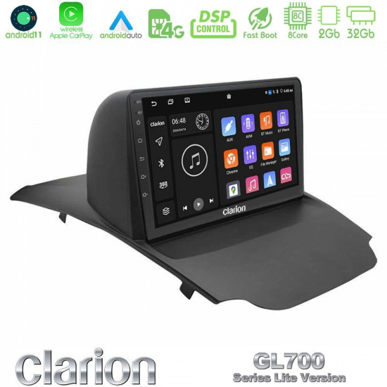 Clarion GL700 Lite Series 8Core Android11 2+32GB Ford Ecosport 2014-2017 Navigation Multimedia Tablet 10 Με Carplay -amp; Android Auto Clarion GL700 Lite Series 8Core Android11 2+32GB Ford Ecosport 2014-2017 Navigation Multimedia Tablet 10 Με Carplay -amp; Android Auto