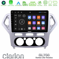 Clarion GL700 Lite Series 8Core Android11 2+32GB Ford Mondeo 2007-2010 Manual A/C Navigation Multimedia Tablet 10 Με Carplay -amp; Android Auto Clarion GL700 Lite Series 8Core Android11 2+32GB Ford Mondeo 2007-2010 Manual A/C Navigation Multimedia Tablet 10 Με Carplay -amp; Android Auto