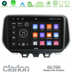 Clarion GL700 Lite Series 8Core Android11 2+32GB Hyundai Tucson 2019-gt; Navigation Multimedia Tablet 9 Με Carplay -amp; Android Auto