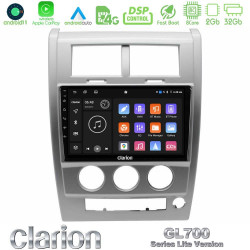 Clarion GL700 Lite Series 8Core Android11 2+32GB Jeep Cherokee (KK) 2008-2012 Navigation Multimedia Tablet 10 Με Carplay -amp; Android Auto
