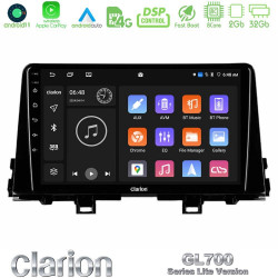 Clarion GL700 Lite Series 8Core Android11 2+32GB Kia Picanto 2017-2021 Navigation Multimedia Tablet 9 Με Carplay -amp; Android Auto