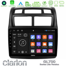 Clarion GL700 Lite Series 8Core Android11 2+32GB Kia Sportage 2008-2011 Navigation Multimedia Tablet 9 Με Carplay -amp; Android Auto
