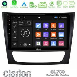 Clarion GL700 Lite Series 8Core Android11 2+32GB Mercedes E Class / CLS Class Navigation Multimedia Tablet 9 Με Carplay -amp; Android Auto
