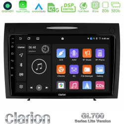 Clarion GL700 Lite Series 8Core Android11 2+32GB Mercedes SLK Class Navigation Multimedia Tablet 9 Με Carplay -amp; Android Auto