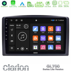 Clarion GL700 Lite Series 8Core Android11 2+32GB Mercedes Vito 2015-2021 Navigation Multimedia Tablet 10 Με Carplay -amp; Android Auto
