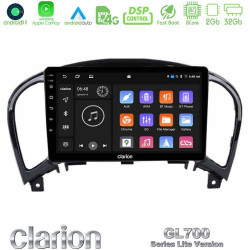 Clarion GL700 Lite Series 8Core Android11 2+32GB Nissan Juke Navigation Multimedia Tablet 9 Με Carplay -amp; Android Auto