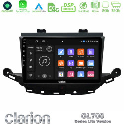 Clarion GL700 Lite Series 8Core Android11 2+32GB Opel Astra K 2015-2019 Navigation Multimedia Tablet 9 Με Carplay -amp; Android Auto