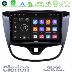 Clarion GL700 Lite Series 8Core Android11 2+32GB Opel Karl 2017-2019 Navigation Multimedia Tablet 9 Με Carplay -amp; Android Auto