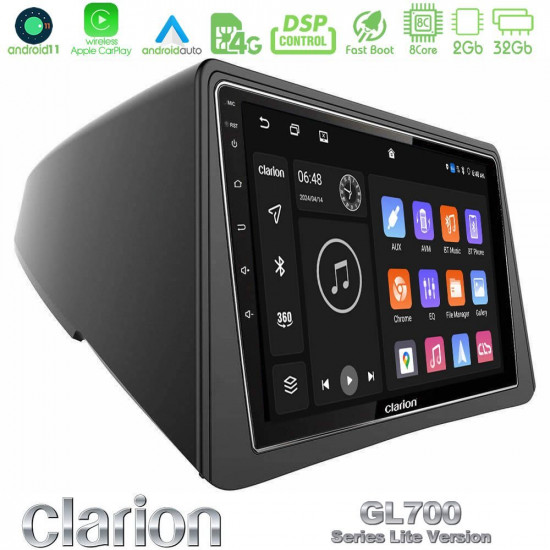 Clarion GL700 Lite Series 8Core Android11 2+32GB Opel Mokka Navigation Multimedia Tablet 9 Με Carplay -amp; Android Auto Clarion GL700 Lite Series 8Core Android11 2+32GB Opel Mokka Navigation Multimedia Tablet 9 Με Carplay -amp; Android Auto