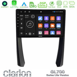 Clarion GL700 Lite Series 8Core Android11 2+32GB Porsche 911/Cayman/Boxster Navigation Multimedia Tablet 9 Με Carplay -amp; Android Auto