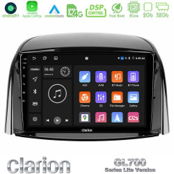 Clarion GL700 Lite Series 8Core Android11 2+32GB Renault Koleos 2007-2015 Navigation Multimedia Tablet 9 Με Carplay -amp; Android Auto