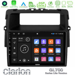 Clarion GL700 Lite Series 8Core Android11 2+32GB Renault/Nissan/Opel Navigation Multimedia Tablet 10 Με Carplay -amp; Android Auto