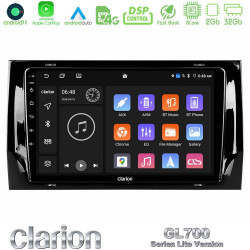 Clarion GL700 Lite Series 8Core Android11 2+32GB Skoda Kodiaq 2017-gt; Navigation Multimedia Tablet 10 Με Carplay -amp; Android Auto