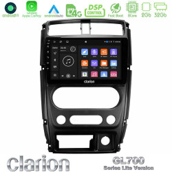 Clarion GL700 Lite Series 8Core Android11 2+32GB Suzuki Jimny 2007-2017 Navigation Multimedia Tablet 9 Με Carplay -amp; Android Auto