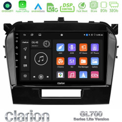 Clarion GL700 Lite Series 8Core Android11 2+32GB Suzuki Vitara 2015-2021 Navigation Multimedia Tablet 9 Με Carplay -amp; Android Auto