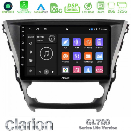 Clarion GL700 Lite Series 8Core Android11 2+32GB Toyota Avensis 2015-2018 Navigation Multimedia Tablet 9 Με Carplay -amp; Android Auto Clarion GL700 Lite Series 8Core Android11 2+32GB Toyota Avensis 2015-2018 Navigation Multimedia Tablet 9 Με Carplay -amp; Android Auto