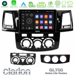 Clarion GL700 Lite Series 8Core Android11 2+32GB Toyota Hilux 2007-2011 Navigation Multimedia Tablet 9 Με Carplay -amp; Android Auto Clarion GL700 Lite Series 8Core Android11 2+32GB Toyota Hilux 2007-2011 Navigation Multimedia Tablet 9 Με Carplay -amp; Android Auto