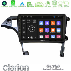 Clarion GL700 Lite Series 8Core Android11 2+32GB Toyota Prius 2010-2015 Navigation Multimedia Tablet 10 Με Carplay -amp; Android Auto