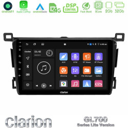 Clarion GL700 Lite Series 8Core Android11 2+32GB Toyota RAV4 2013-2018 Navigation Multimedia Tablet 9 Με Carplay -amp; Android Auto