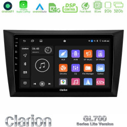 Clarion GL700 Lite Series 8Core Android11 2+32GB Vw Golf 6 Navigation Multimedia Tablet 9 Με Carplay -amp; Android Auto
