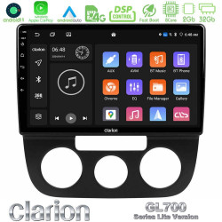 Clarion GL700 Lite Series 8Core Android11 2+32GB VW Jetta Navigation Multimedia Tablet 10 Με Carplay -amp; Android Auto