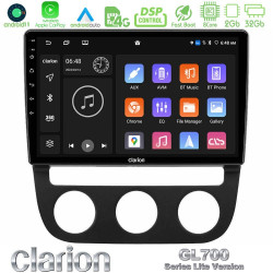 Clarion GL700 Lite Series 8Core Android11 2+32GB VW Jetta Navigation Multimedia Tablet 10 Με Carplay -amp; Android Auto