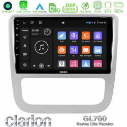 Clarion GL700 Lite Series 8Core Android11 2+32GB VW Scirocco 2008-2014 Navigation Multimedia Tablet 9 Με Carplay -amp; Android Auto