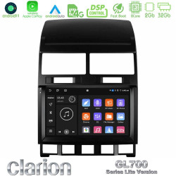Clarion GL700 Lite Series 8Core Android11 2+32GB VW Touareg 2002 – 2010 Navigation Multimedia Tablet 9 Με Carplay -amp; Android Auto