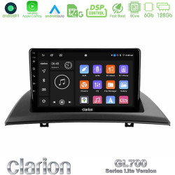 Clarion GL700 Lite Series 8Core Android11 6+128GB BMW E83 Navigation Multimedia Tablet 9 Με Carplay -amp; Android Auto