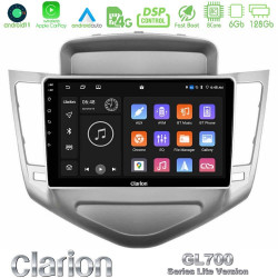 Clarion GL700 Lite Series 8Core Android11 6+128GB Chevrolet Cruze 2009-2012 Navigation Multimedia Tablet 9 Με Carplay -amp; Android Auto