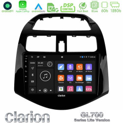 Clarion GL700 Lite Series 8Core Android11 6+128GB Chevrolet Spark 2009-2015 Navigation Multimedia Tablet 9 Με Carplay -amp; Android Auto