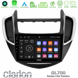 Clarion GL700 Lite Series 8Core Android11 6+128GB Chevrolet Trax 2013-2020 Navigation Multimedia Tablet 9 Με Carplay -amp; Android Auto