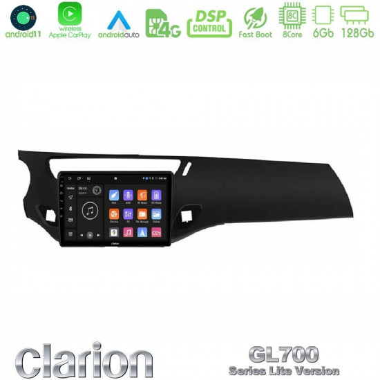 Clarion GL700 Lite Series 8Core Android11 6+128GB Citroen C3/DS3 2009-2016 Navigation Multimedia Tablet 9 Με Carplay -am Clarion GL700 Lite Series 8Core Android11 6+128GB Citroen C3/DS3 2009-2016 Navigation Multimedia Tablet 9 Με Carplay -am
