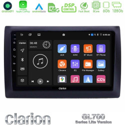 Clarion GL700 Lite Series 8Core Android11 6+128GB Fiat Stilo Navigation Multimedia Tablet 9 Με Carplay -amp; Android Auto