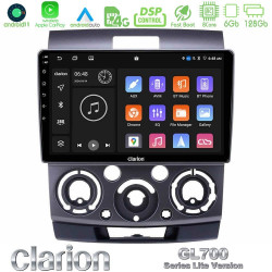 Clarion GL700 Lite Series 8Core Android11 6+128GB Ford Ranger/Mazda BT50 Navigation Multimedia Tablet 9 Με Carplay -amp; Android Auto