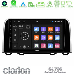Clarion GL700 Lite Series 8Core Android11 6+128GB Honda CR-V 2019-gt; Navigation Multimedia Tablet 10 Με Carplay -amp; Android Auto