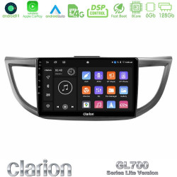 Clarion GL700 Lite Series 8Core Android11 6+128GB Honda CRV 2012-2017 Navigation Multimedia Tablet 9 Με Carplay -amp; Android Auto