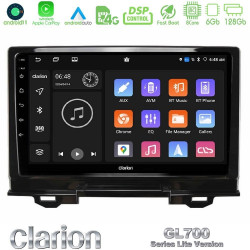 Clarion GL700 Lite Series 8Core Android11 6+128GB Honda HR-V 2021-> Navigation Multimedia Tablet 9 Με Carplay -amp; Android Auto