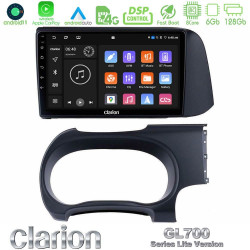 Clarion GL700 Lite Series 8Core Android11 6+128GB Hyundai i10 Navigation Multimedia Tablet 9 Με Carplay -amp; Android Auto