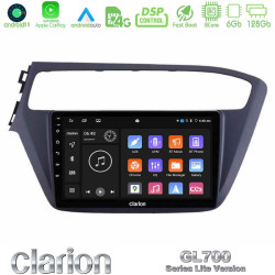 Clarion GL700 Lite Series 8Core Android11 6+128GB Hyundai i20 2018-2020 Navigation Multimedia Tablet 9 Με Carplay -amp; Android Auto