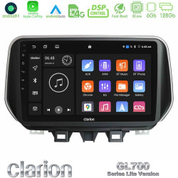 Clarion GL700 Lite Series 8Core Android11 6+128GB Hyundai ix35 Navigation Multimedia Tablet 10 Με Carplay -amp; Android Auto