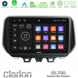 Clarion GL700 Lite Series 8Core Android11 6+128GB Hyundai Tucson 2019-gt; Navigation Multimedia Tablet 9 Με Carplay -amp; Android Auto