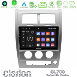 Clarion GL700 Lite Series 8Core Android11 6+128GB Jeep Cherokee (KK) 2008-2012 Navigation Multimedia Tablet 10 Με Carplay -amp; Android Auto