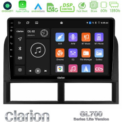 Clarion GL700 Lite Series 8Core Android11 6+128GB Jeep Grand Cherokee 1999-2004 Navigation Multimedia Tablet 9 Με Carplay -amp; Android Auto