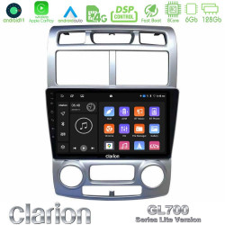 Clarion GL700 Lite Series 8Core Android11 6+128GB Kia Sportage 2005-2008 Navigation Multimedia Tablet 9? Με Carplay -amp; Android Auto